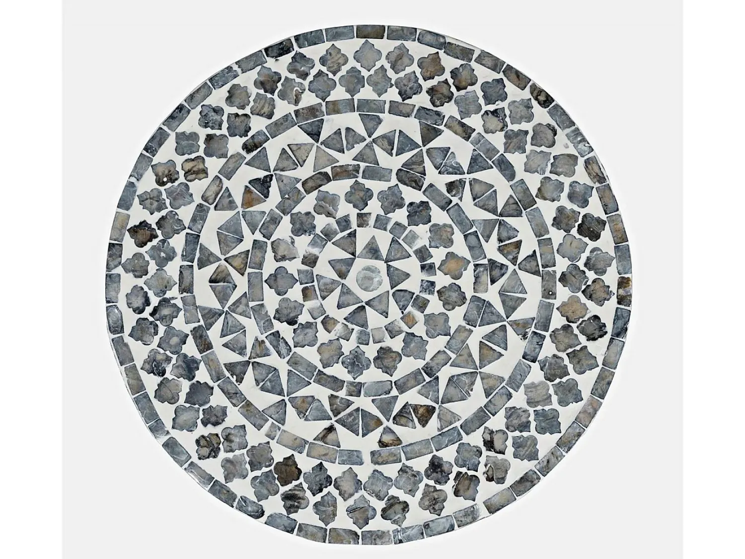 Mesa De Centro| Mesa 40,5x46x40,5 cm Cinza Avola av1730-28gt Cinzento