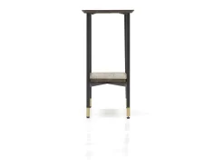 Mesa De Centro| Mesa 60x60x30 cm Labirinto mazl07-60 Castanho
