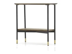 Mesa De Centro| Mesa 60x60x30 cm Labirinto mazl07-60 Castanho