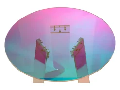 Mesa De Centro| Mesa 40x45x40 cm Multicolor modig m75-40 Transparente / Multicor