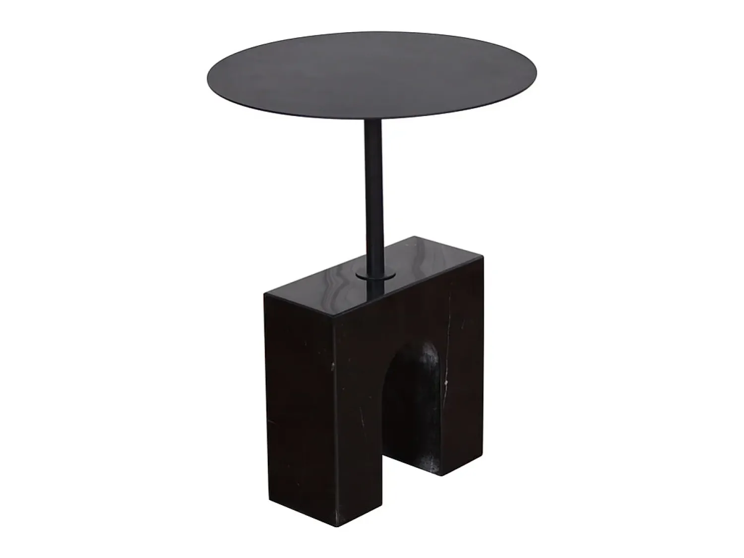 Mesa De Centro| Mesa 40x54x40 cm Preta modig m99 Preto
