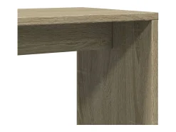Mesa De Apoio|vidaxl Mesas apoio 2 pcs 50x30x50 cm derivados madeira carvalho sonoma Natural claro
