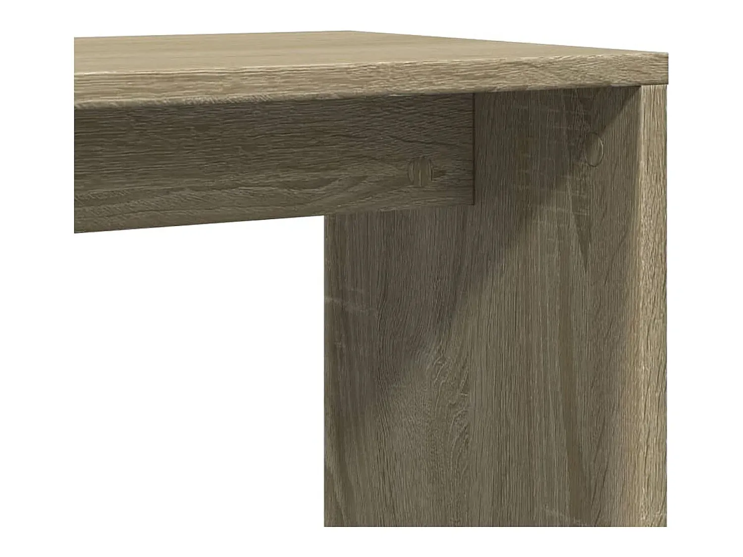 Mesa De Apoio|vidaxl Mesas apoio 2 pcs 50x30x50 cm derivados madeira carvalho sonoma Natural claro