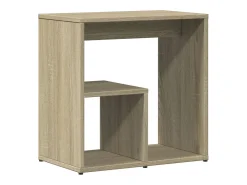 Mesa De Apoio* Mesas apoio 2 pcs 50x30x50 cm derivados madeira carvalho sonoma PT912493 Castanho