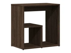 Mesa De Apoio|vidaxl Mesas apoio 2pcs 50x30x50cm derivados madeira carvalho castanho Natural claro