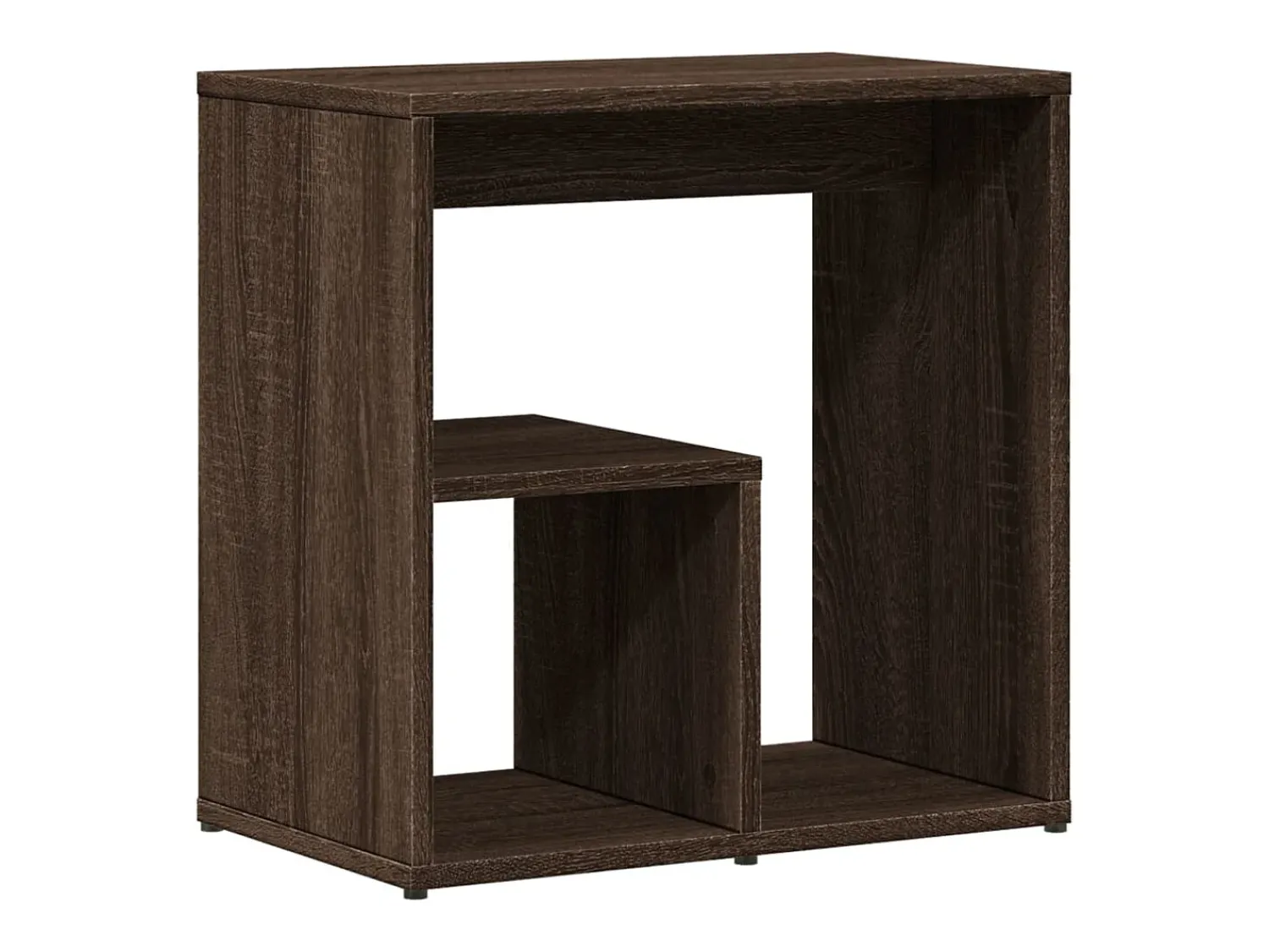 Mesa De Apoio|vidaxl Mesas apoio 2pcs 50x30x50cm derivados madeira carvalho castanho Natural claro