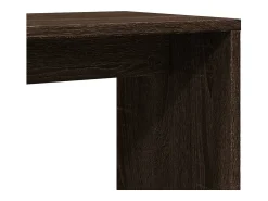 Mesa De Apoio|vidaxl Mesas apoio 2pcs 50x30x50cm derivados madeira carvalho castanho Natural claro
