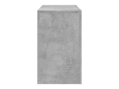 Mesa De Centro* Mesas centro de encastrar 3pcs derivados madeira cinza cimento Cinzento