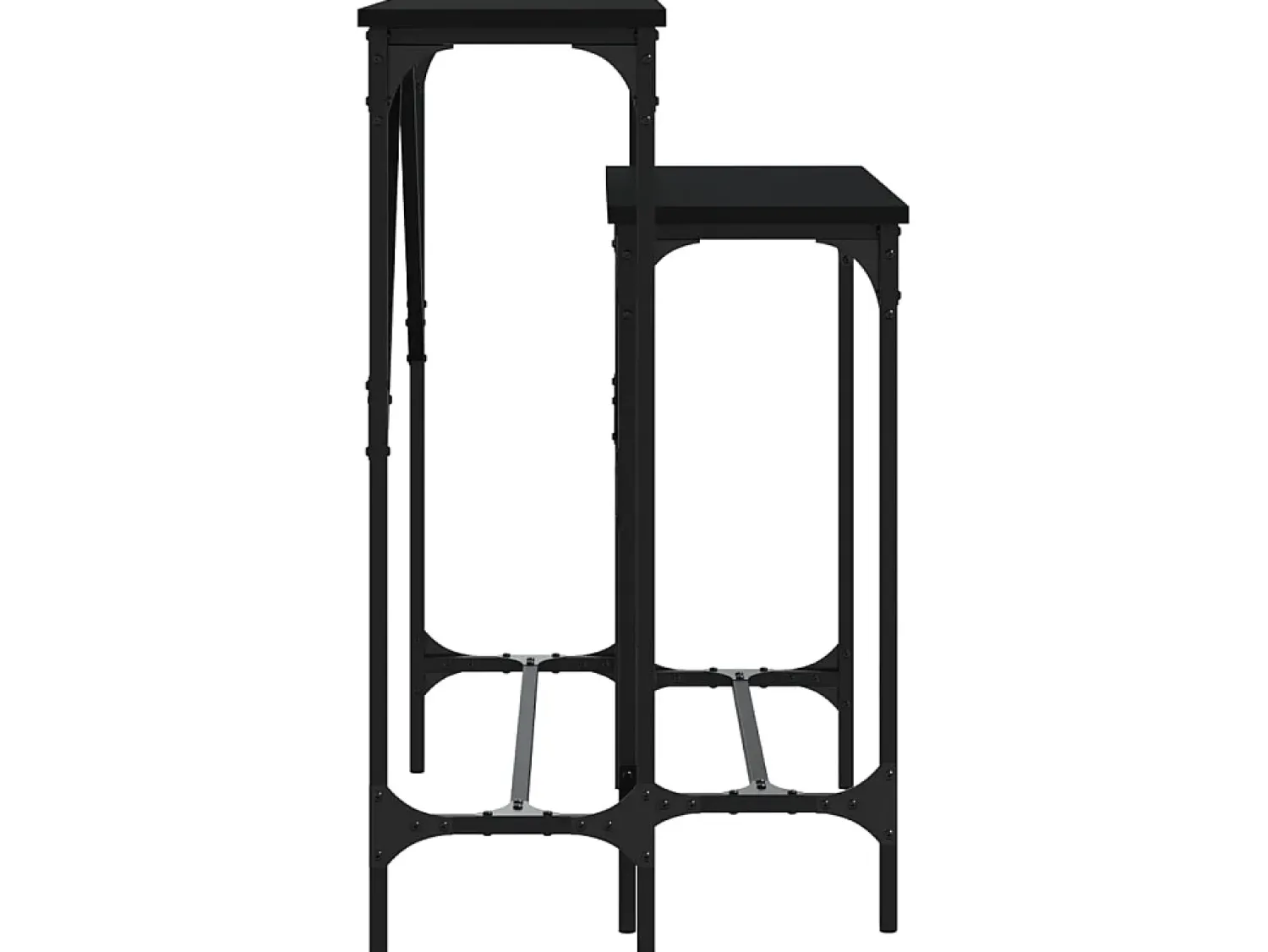 Mesas consola 2 pcs derivados de madeira PT405402^ Consola