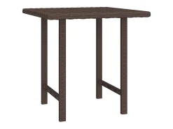 Outlet Mesas de apoio 3 pcs vime PE PT430165 Castanho