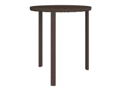 Outlet Mesas de apoio 3 pcs vime PE PT430165 Castanho