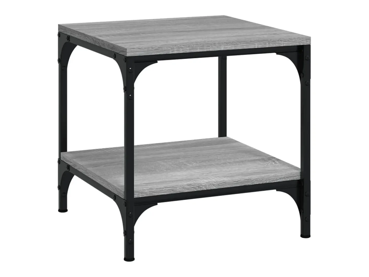 Sale Mesas de apoio 2 pcs 40x40x40 cm derivados madeira cinza sonoma PT466146 Cinzento