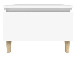 Best vidaxl Mesas de apoio 2 pcs 50x46x35 cm derivados de madeira Branco