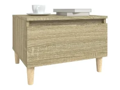 Mesas de apoio 2 pcs 50x46x35 cm deriv. madeira carvalho sonoma PT427881^ Mesa De Centro