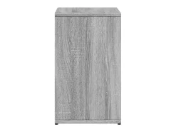 Mesa De Apoio|vidaxl Mesas de apoio 2 pcs 50x30x50 cm derivados madeira cinza sonoma Cinzento