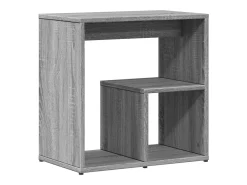 Mesa De Apoio|vidaxl Mesas de apoio 2 pcs 50x30x50 cm derivados madeira cinza sonoma Cinzento