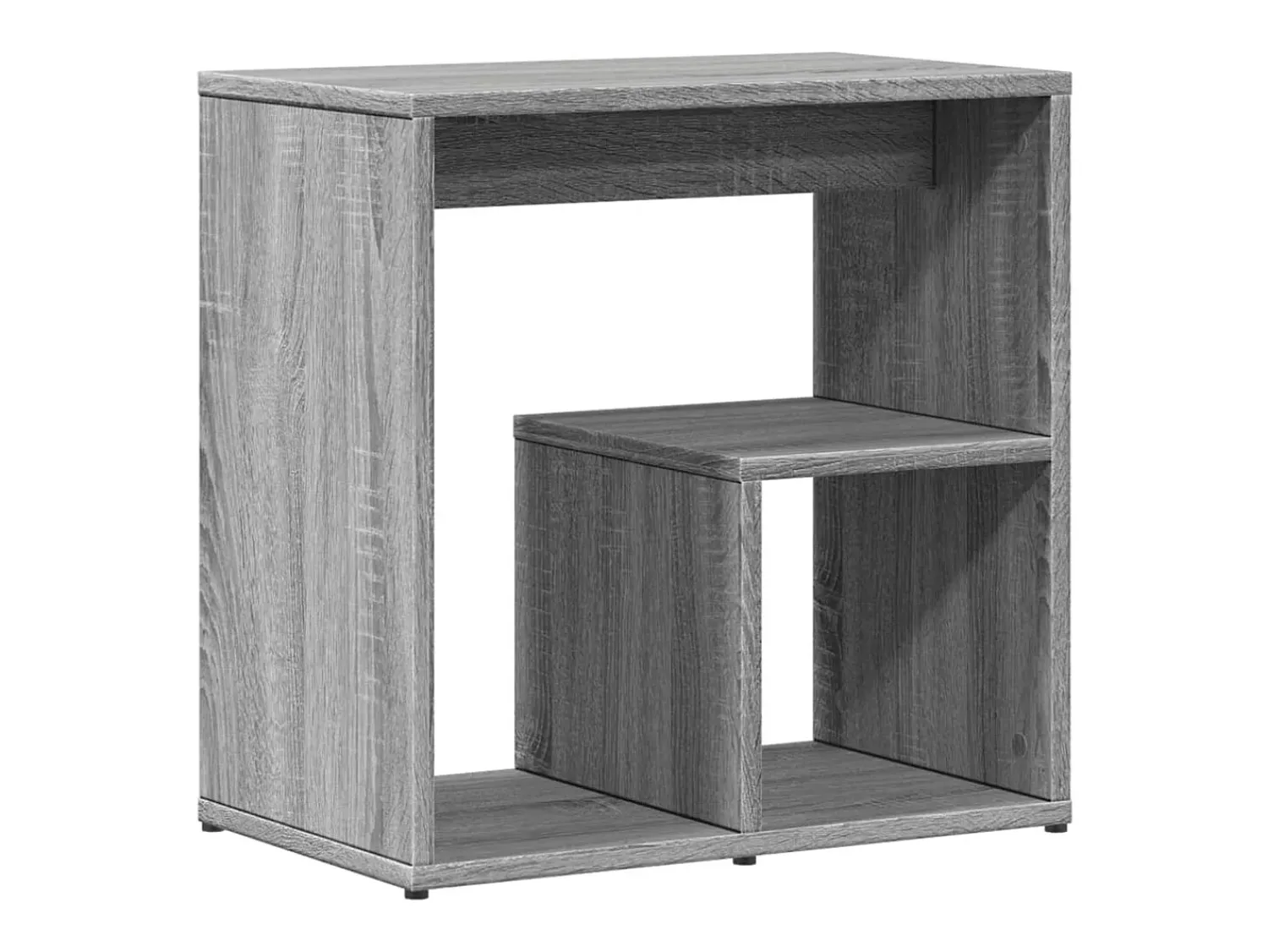 Mesa De Apoio|vidaxl Mesas de apoio 2 pcs 50x30x50 cm derivados madeira cinza sonoma Cinzento