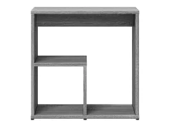 Mesa De Apoio|vidaxl Mesas de apoio 2 pcs 50x30x50 cm derivados madeira cinza sonoma Cinzento
