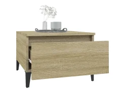 Mesas de apoio 2 pcs 50x46x35 cm deriv. madeira carvalho sonoma PT369853^ Mesa De Centro