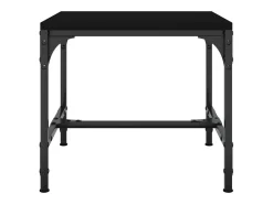 Mesa De Apoio|vidaxl Mesas de apoio 2 pcs 40x40x35 cm derivados de madeira Preto