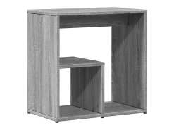Mesas de apoio 2 pcs 50x30x50 cm derivados madeira cinza sonoma PT483845^ Mesa De Apoio