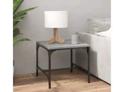 Online Mesas de apoio 2 pcs 40x40x35 cm deriv. madeira sonoma PT527087 Cinzento