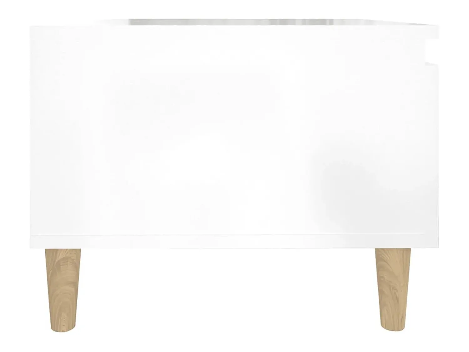 vidaxl Mesas de apoio 2 pcs 50x46x35cm deriv. madeira brilhante^ Mesa De Apoio