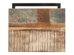Mesa De Apoio|vidaxl Mesas de apoio 2 pcs 31,5x24,5x64,5cm madeira recuperada maciça Natural claro