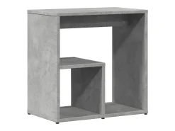 Mesa De Apoio| Mesas de apoio 2 pcs 50x30x50cm deriv. madeira -cimento PT604392 Cinzento