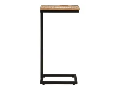 Clearance Mesas de apoio 2 pcs 31,5x24,5x64,5cm madeira recuperada maciça PT661796 Castanho