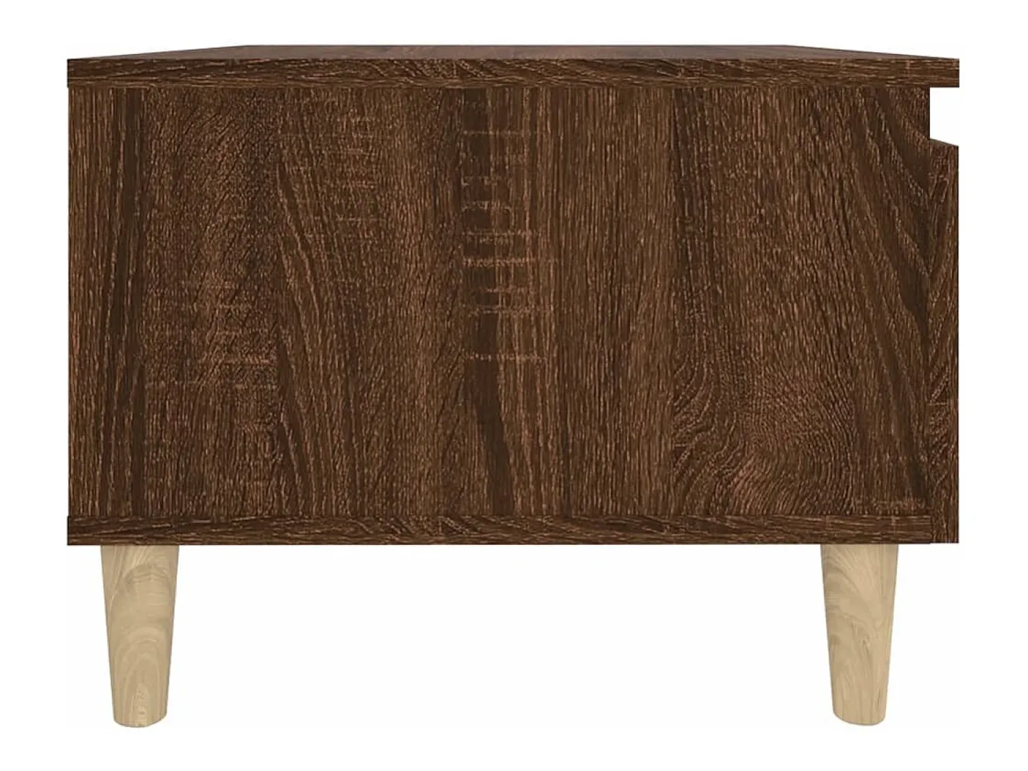 vidaxl Mesas de apoio 2pcs 50x46x35cm deriv. madeira carvalho castanho^ Mesa De Apoio
