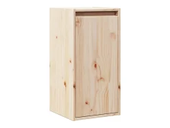 Best vidaxl Mesas de cabeceira 2 pcs 30x30x60 cm madeira de pinho maciça Castanho