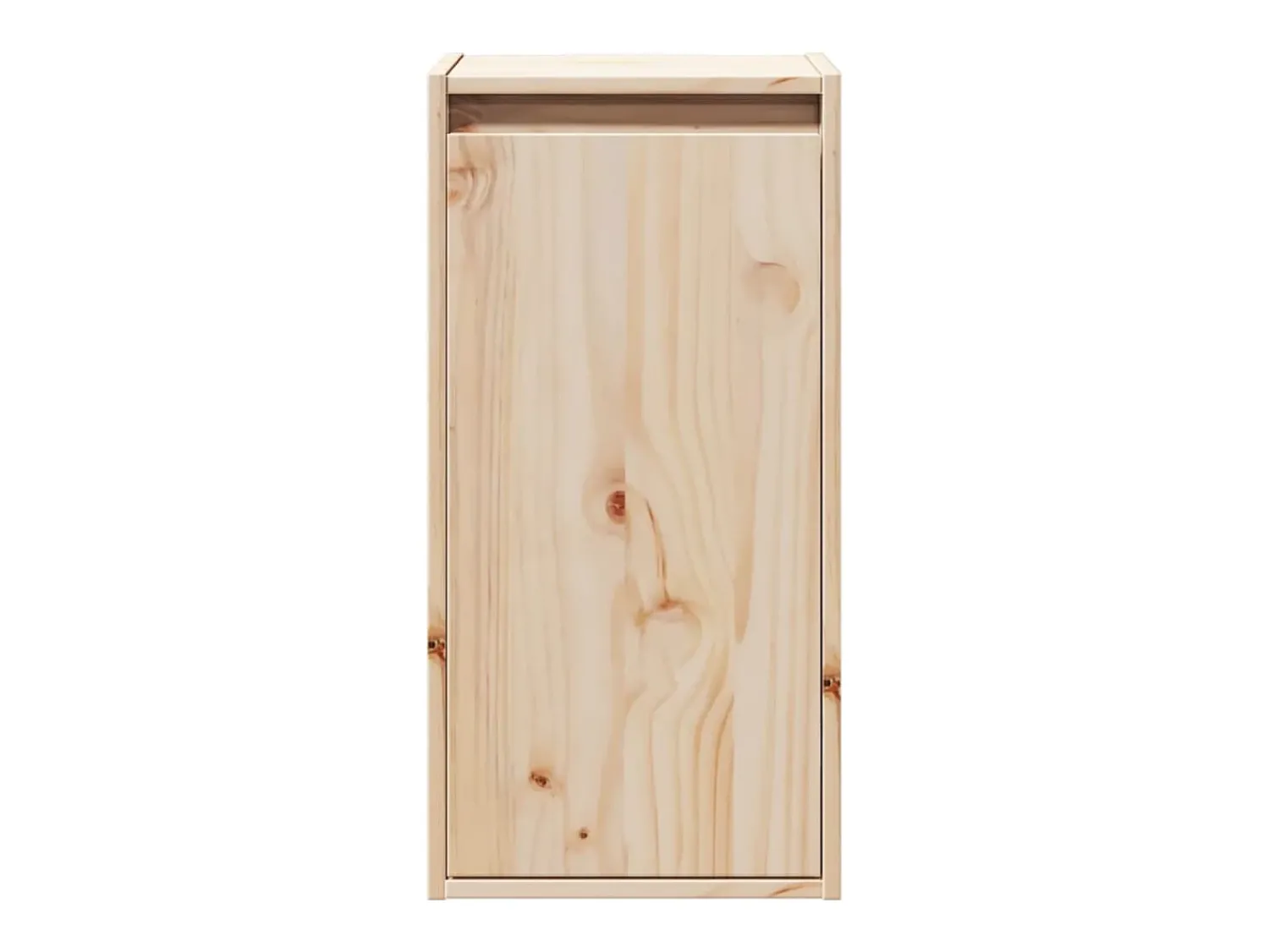 Best vidaxl Mesas de cabeceira 2 pcs 30x30x60 cm madeira de pinho maciça Castanho