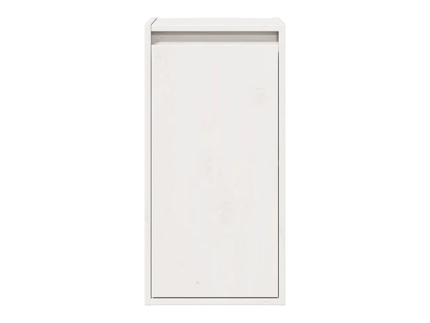 Prateleira|vidaxl Mesas de cabeceira 2 pcs 30x30x60 cm pinho maciço branco Castanho