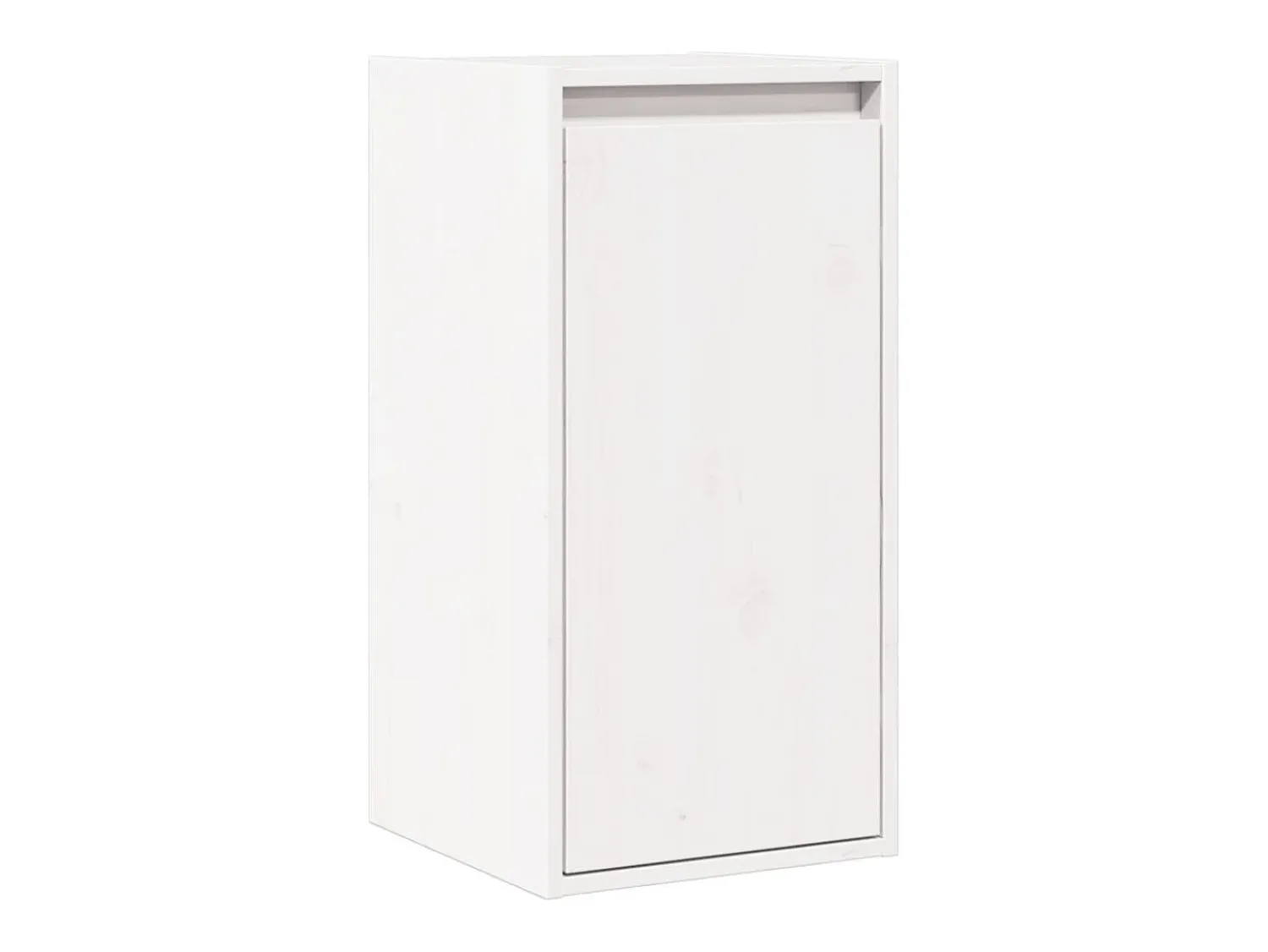 Prateleira|vidaxl Mesas de cabeceira 2 pcs 30x30x60 cm pinho maciço branco Castanho