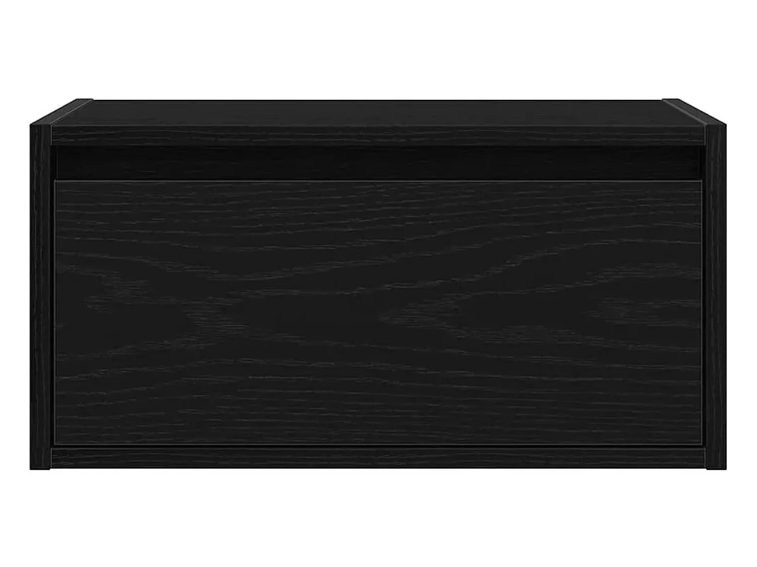 vidaxl Mesas de cabeceira de parede com luzes LED 2 pcs carvalho^ Móvel De Tv