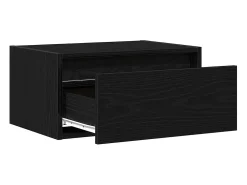 vidaxl Mesas de cabeceira de parede com luzes LED 2 pcs carvalho^ Móvel De Tv