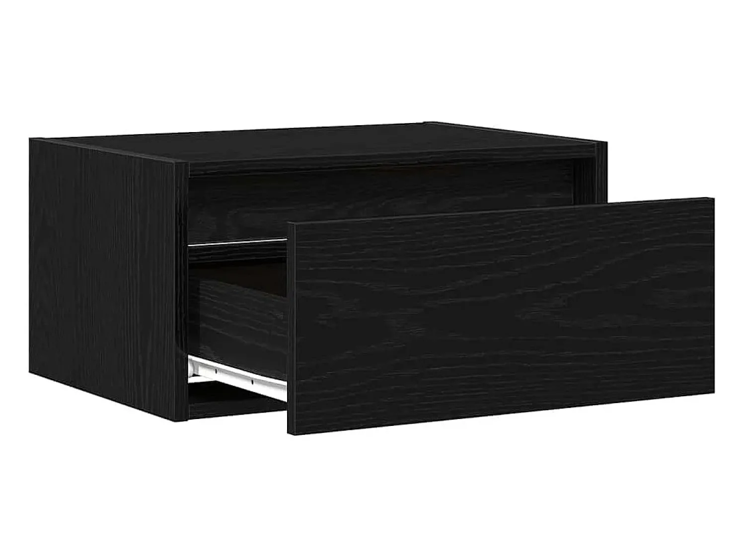 vidaxl Mesas de cabeceira de parede com luzes LED 2 pcs carvalho^ Móvel De Tv