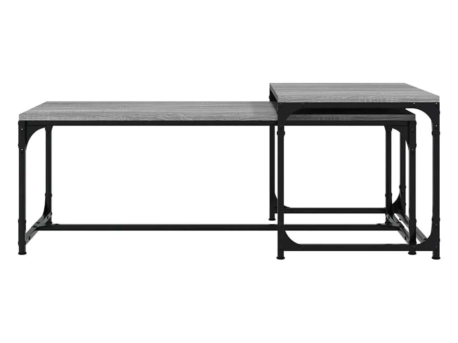 Discount Mesas de centro 2 pcs derivados de madeira sonoma PT506354 Cinzento