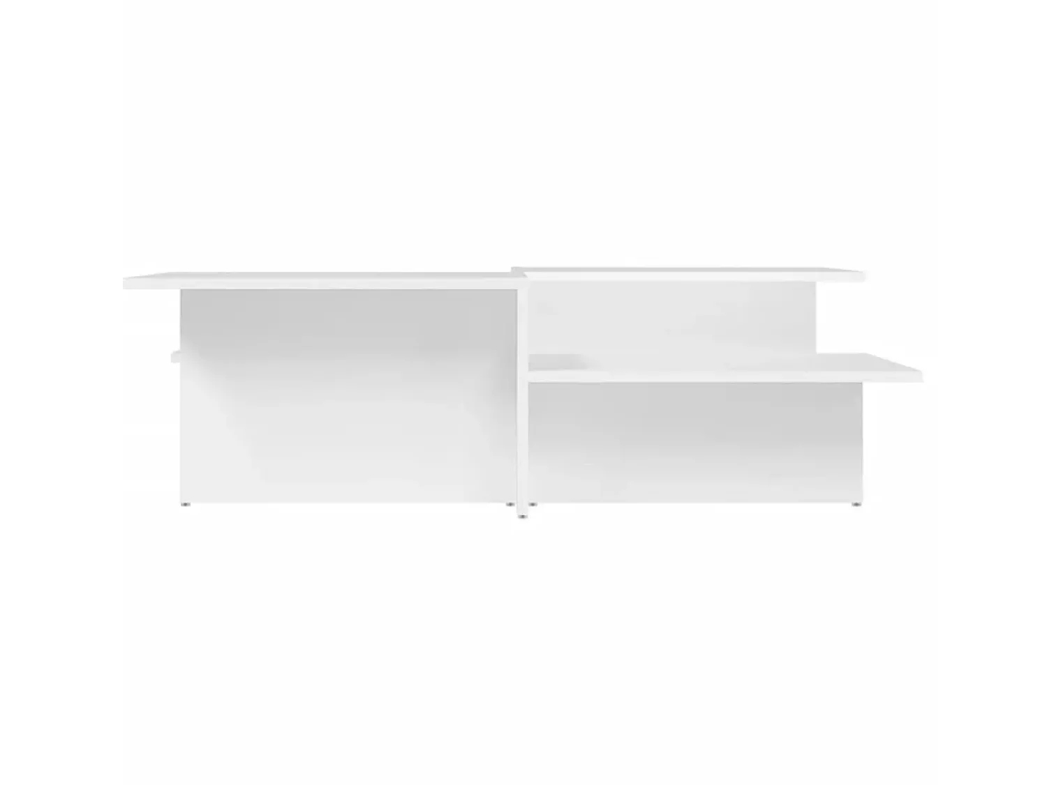 Mesas de centro 2 pcs derivados de madeira PT258718 Branco