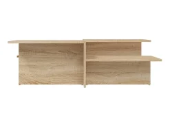 Mesa De Centro| Mesas de centro 2 pcs derivados de madeira carvalho sonoma PT397281 Castanho