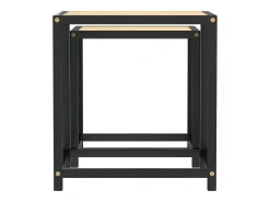 Sale Mesas de centro 2 pcs MDF cor carvalho sonoma PT757555 Castanho