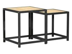 Sale Mesas de centro 2 pcs MDF cor carvalho sonoma PT757555 Castanho
