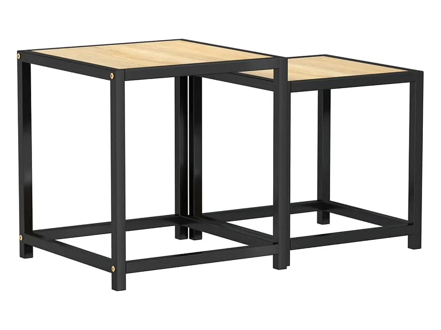 Sale Mesas de centro 2 pcs MDF cor carvalho sonoma PT757555 Castanho
