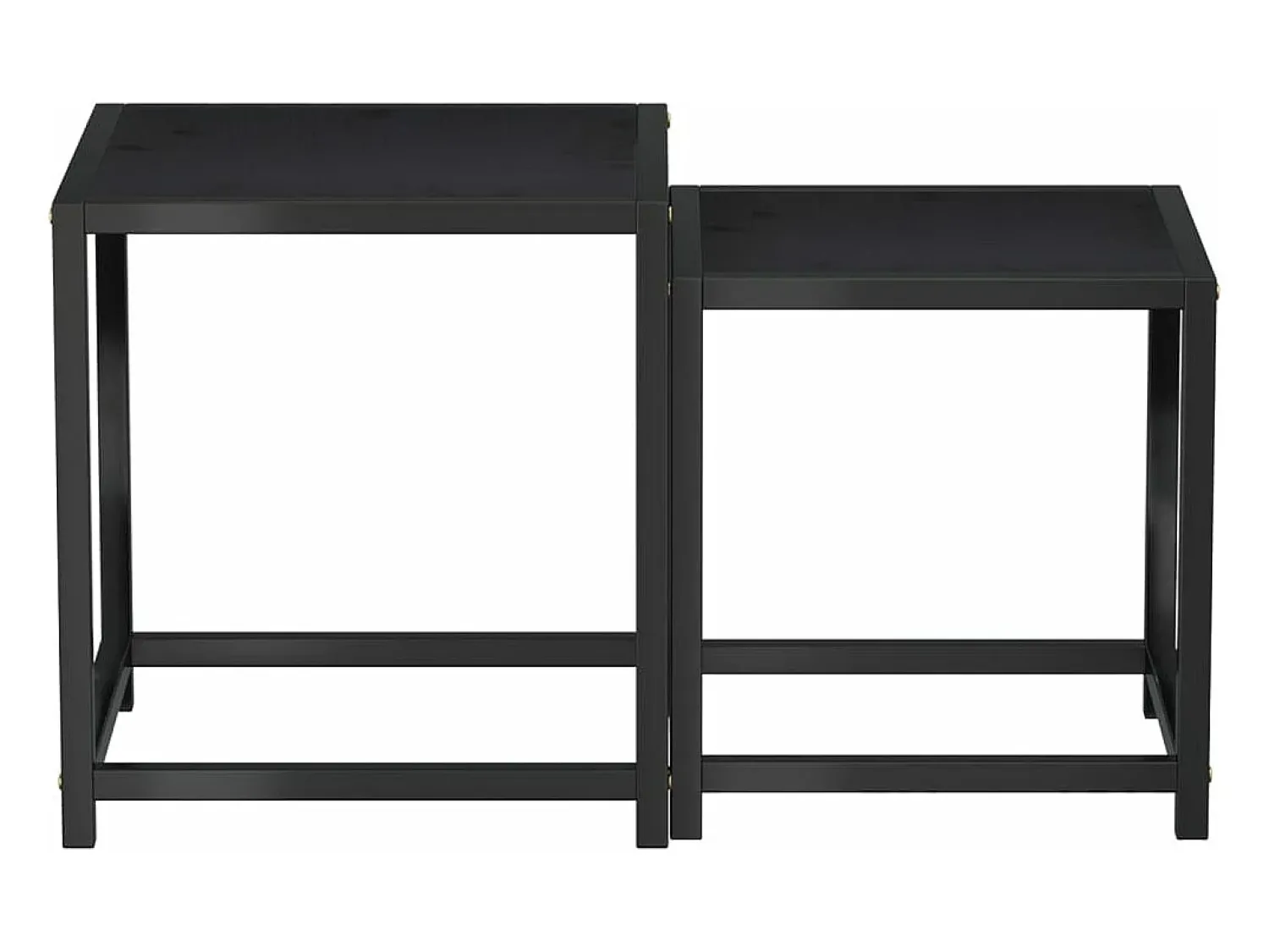 Mesas de centro 2 pcs MDF PT935331^ Mesa De Centro