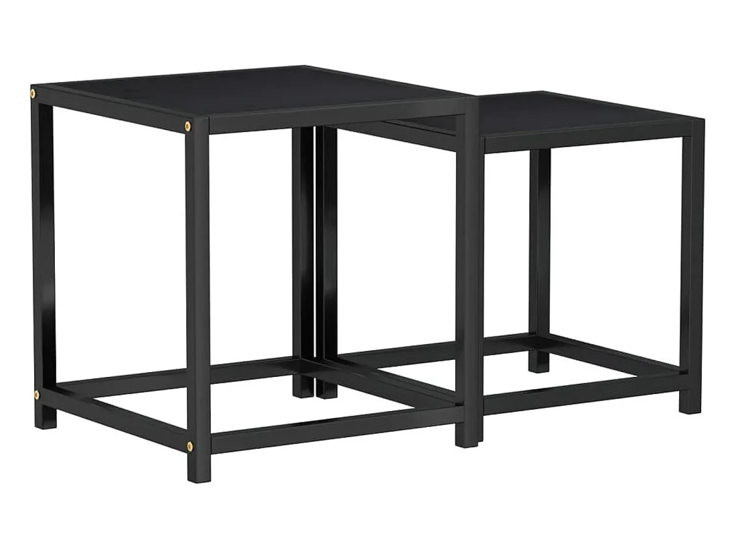 Mesas de centro 2 pcs MDF PT935331^ Mesa De Centro