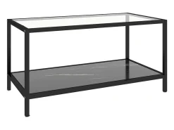 vidaxl Mesas de centro 2 pcs vidro temperado^ Mesa De Centro