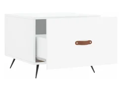 vidaxl Mesas de centro 2 pcs 50x50x40 cm brilhante^ Mesa De Centro