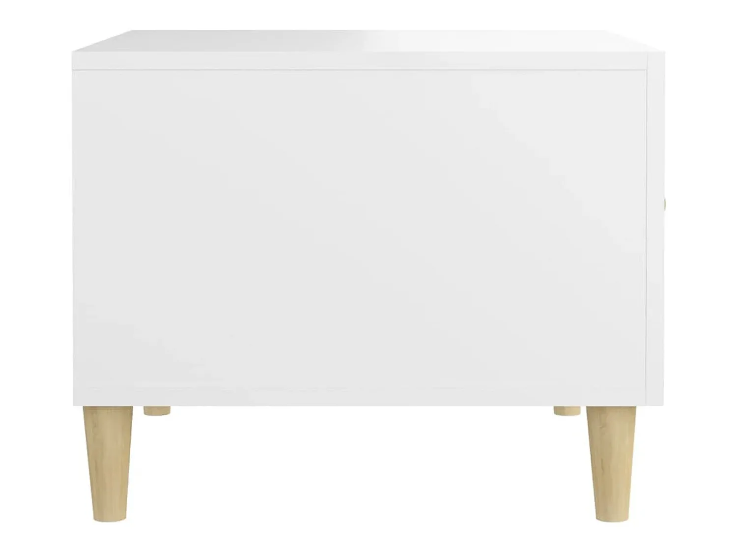 Mesa De Centro|vidaxl Mesas de centro 2 pcs 50x50x40 cm madeira processada Branco