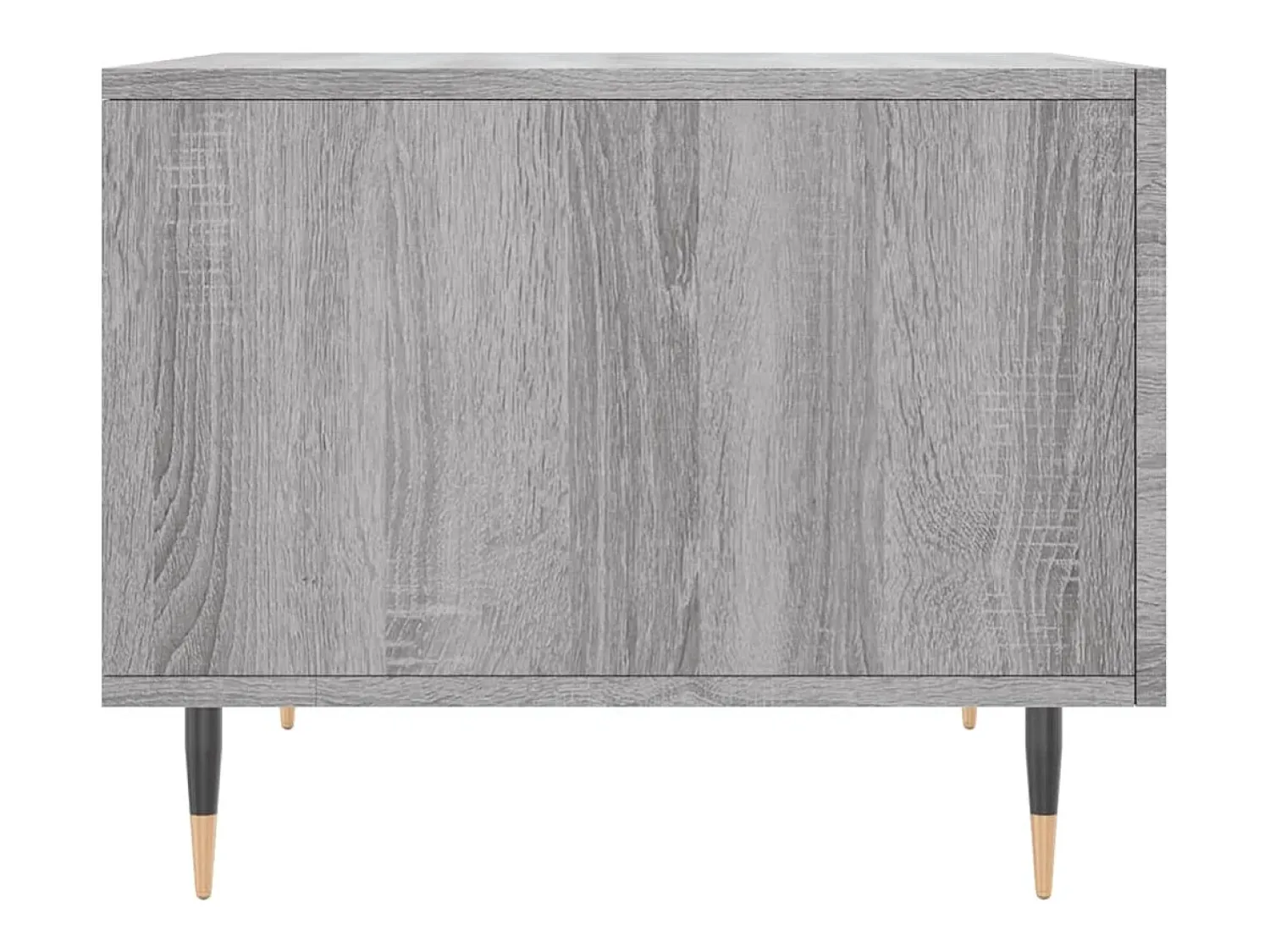 vidaxl Mesas de centro 2 pcs 50x50x40 cm madeira proc. sonoma cinza^ Mesa De Centro